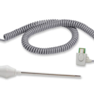 Welch Allyn Compatible 02895-100 Rectal Temperature Probe, 9 ft