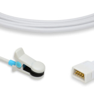 Compatible Datex Ohmeda Reusable Adult Ear Clip SpO2 Sensor
