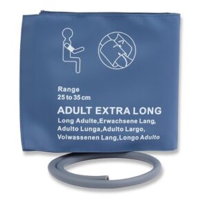 Adult Long, Single Hose Cuff, Male Screw/Threaded Connector