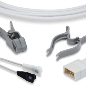 Nonin Compatible Veterinary Multi Site Sensor (Multi-Site w/ small and large vet clips)