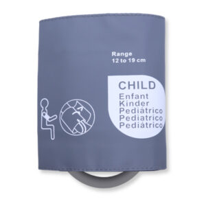 Pediatric, Dual Hose Cuff, Male and Female Twist-Lock Connectors