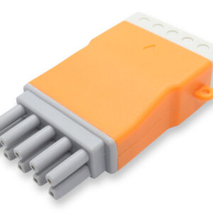 Spacelabs Compatible ECG Adapter, Twin Pin to Philips 5 Leads