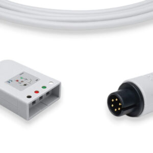 Ivy Biomedical Compatible 590478 ECG Trunk Cable, 4 Leads, AHA