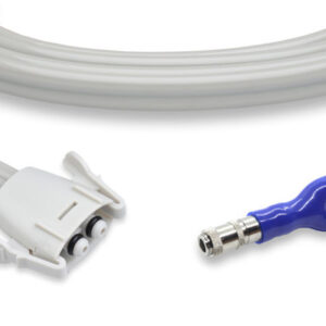 Medline Original Welch Allyn NIBP Hose w/ MDS182YRX4BG Blue Y Adapter, 10 ft