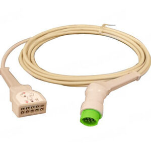 GE Healthcare > Marquette Original 1554AAO Cable, MECG, 3 Ld, AHA, Round, 8 ft