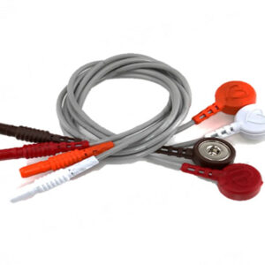 Spacelabs Original 25452-535 ECG Leadwire, 4 Leads, AHA, 14 inches