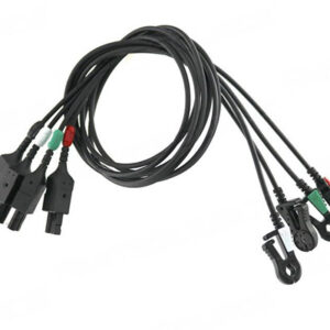 Ivy Biomedical Original 590435 ECG Lead Wires, Rt, 4 Lead Set, AHA, 30", Grabber