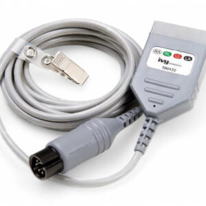 Ivy Biomedical Original 590478 ECG Trunk Cable, 4 Leads, AHA