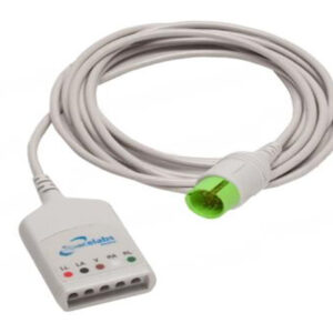 Spacelabs Original 700-0008-06 Trulink ECG Cable, Shielded, 5-Lead, AAMI