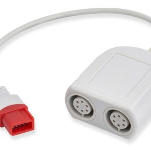 Spacelabs Original 700-0028-00 to a dual 6-Pin IBP Converter Cable