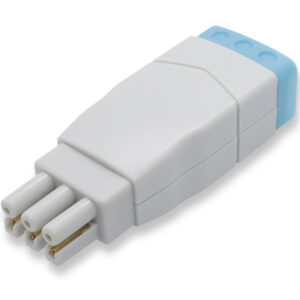 Datex Ohmeda Compatible ECG Adapter, 3 Leads to Philips 3 Leads