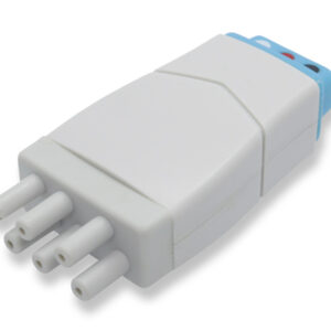 Nihon Kohden Compatible ECG Adapter, 3 Leads to Din 3 Leads