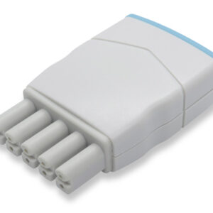 Draeger Compatible ECG Adapter, 5 Leads Multimed 3368391 to GE Multilink 5 Leads