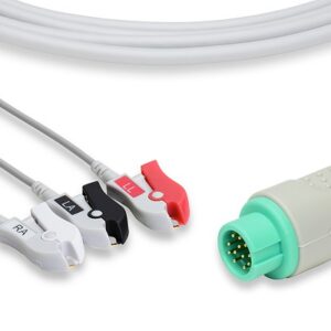 Sinohero ECG One-Piece Cable, 3 Leads Clip