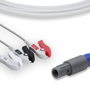 Marquette Vivid I One-Piece ECG Cable 3 Leads Clip