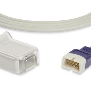 Nellcor 9 pin SpO2 Adapter Cable 4 Foot Cable