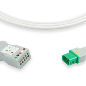 Datascope Trunk Cable for ECG 0012-00-1745-01: 5 Leads AHA