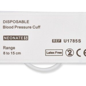 Compatible Philips Neonatal NIBP Cuff, Single Hose, Size #5, Box of 10