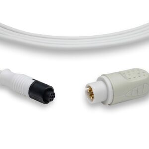 AAMI IBP Adapter Cable: IBP Adapter Cable for Medex Logical Transducers
