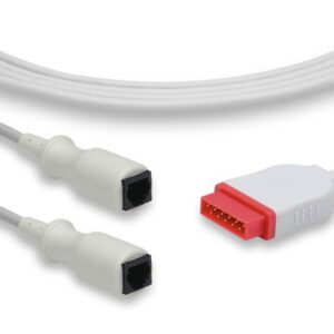 Compatible GE to Dual Medex IBP Cable