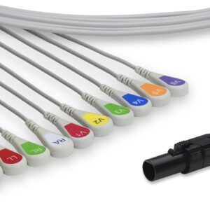 Quinton Q-Stress Machine EKG Cable - 10 Leads Snap