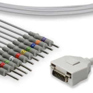 Fukuda ME EKG Cable: 10 Leads Needle
