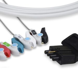 Medtronic LIfepak 12 4 Lead Set Clip