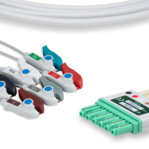 Draeger ECG Leadwires 6 Leads Clip
