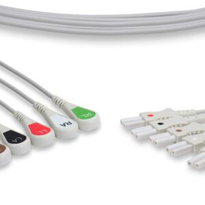 Spacelabs Leadwires 5 Leads Snap