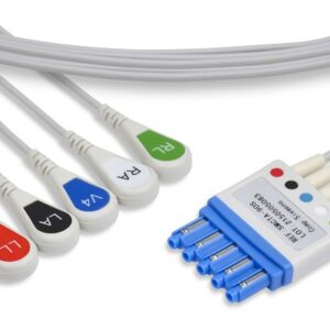 Siemens Sensis Hemodynamic System 5 Leads snap Limbs