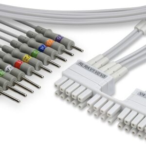 Mortara EKG Leadwire Set, 10 Leads Needle