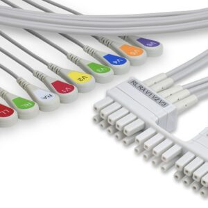 Mortara EKG Leadwire Set, 10 Leads Snap
