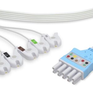 Spacelabs Disposable Tru-Link ECG Lead Set 5 Leads Clip Box of 10