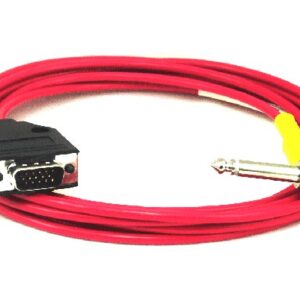 Apcor Original Nurse Call System Cable, Interconnect, Db15Hd X 1/4 In 2 Ckt Ra Phone Plug