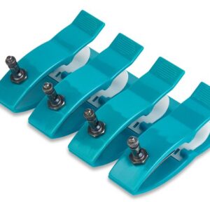 Limb Clamps for EKG: Pediatric 4 Piece Green