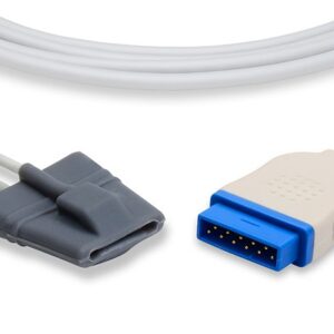 GE Marquette (Nellcor) SpO2 Sensor, 9 Foot Cable 407705-006: Pediatric Soft