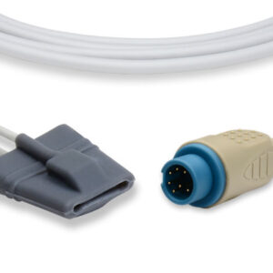 Mindray BeneView T5, T8 SpO2 Sensor, 9 Foot Cable: Pediatric Soft