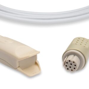 Datex SpO2 Sensor, 9 Foot Cable: Adult Clip