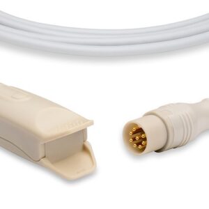 Schiller Nellcor Module SpO2 Sensor, 9 Foot Cable: Adult Clip