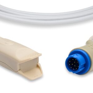 Philips M1190A SpO2 Sensor, 9 Foot Cable: Adult Clip