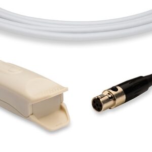 Pace Tech Generra SpO2 Sensor, 9 Foot Cable: Adult Clip