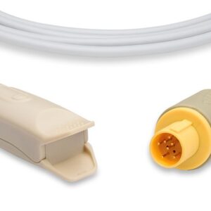 Hellige SpO2 Sensor, 9 Foot Cable: Adult Clip