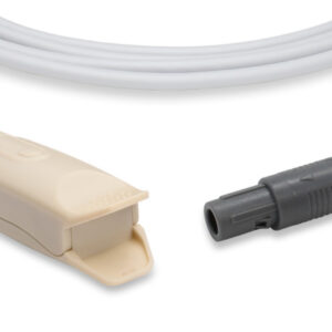Heal Force SpO2 Sensor, 9 Foot Cable: Adult Clip