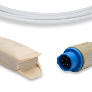 Mennen Oximax Vitalogic 4500 SpO2 Sensor, Adult Clip