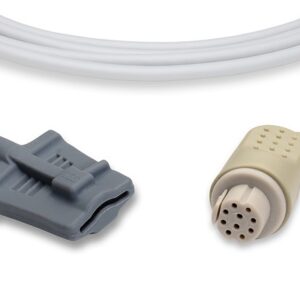 Datex SpO2 Sensor, 9 Foot Cable:Adult Soft