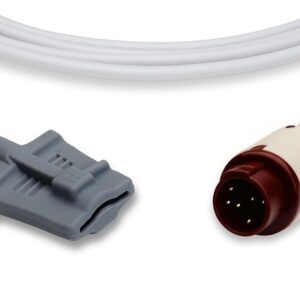 Kontron SpO2 Sensor, 9 Foot Cable 0608010: Adult Soft