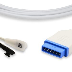 GE Marquette (Masimo) SpO2 Sensor, 9 Foot Cable: Multi Site Sensor