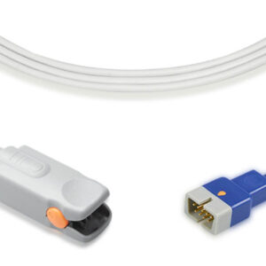 Nellcor Oximax SpO2 Sensor, Adult Clip, 9-Foot Cable