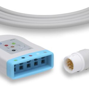 Philips Compatible 5 Lead Trunk Cable, 12 pin, AHA