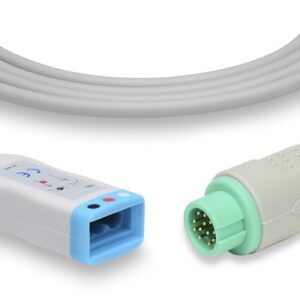 Biolight Q Series ECG Trunk Cable, 3 Leads for use with Philips leadwire set